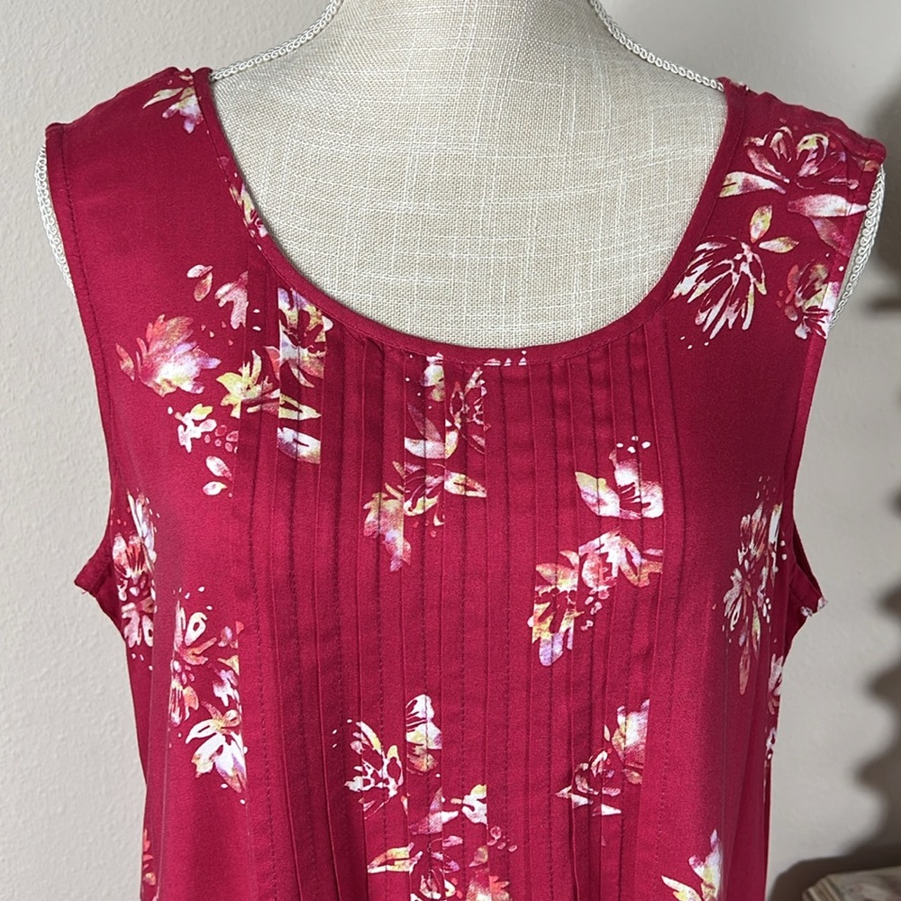 Sonoma M Pink Floral Dress - Picture 2 of 14